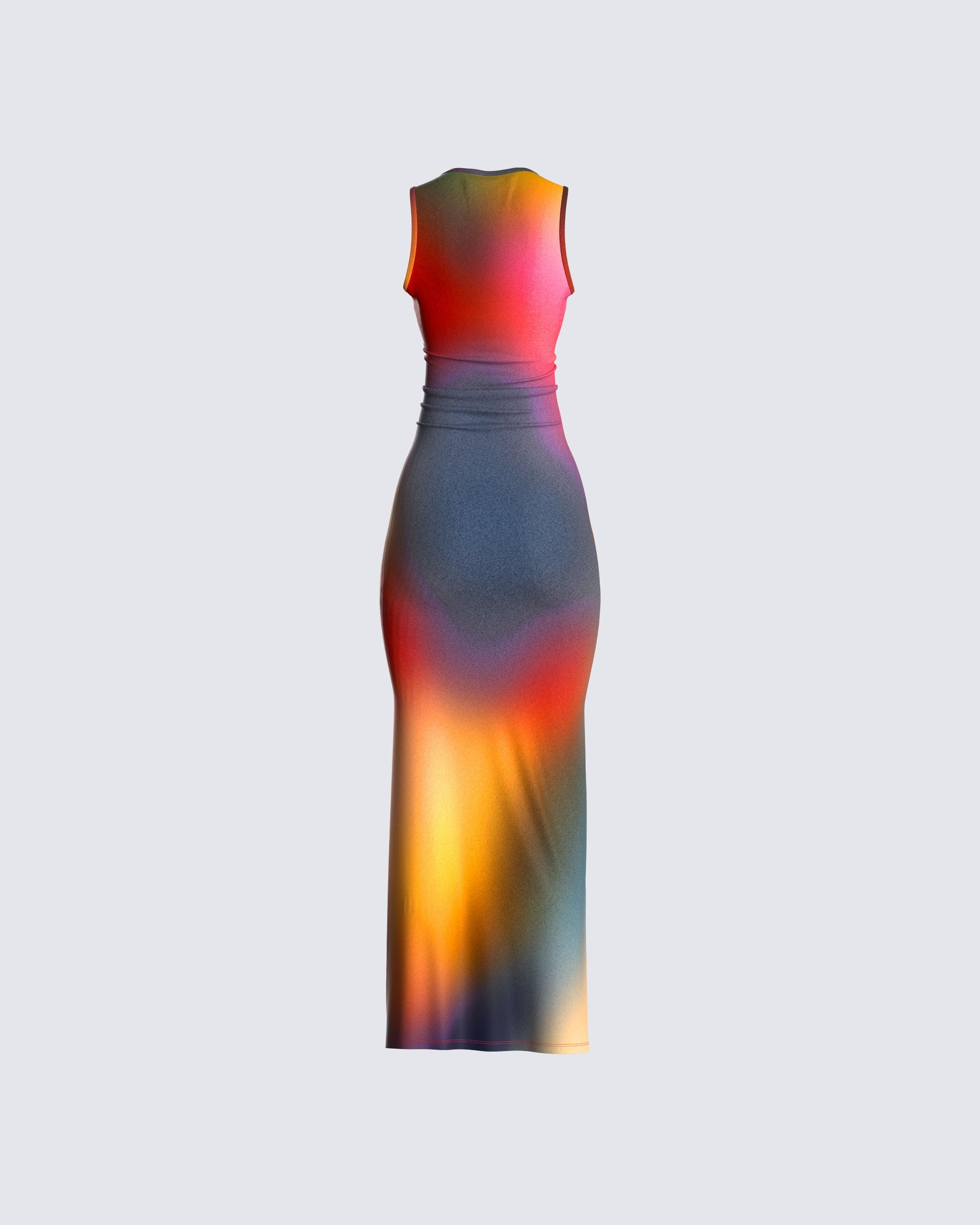 Finn Multi Print Maxi Dress – FINESSE