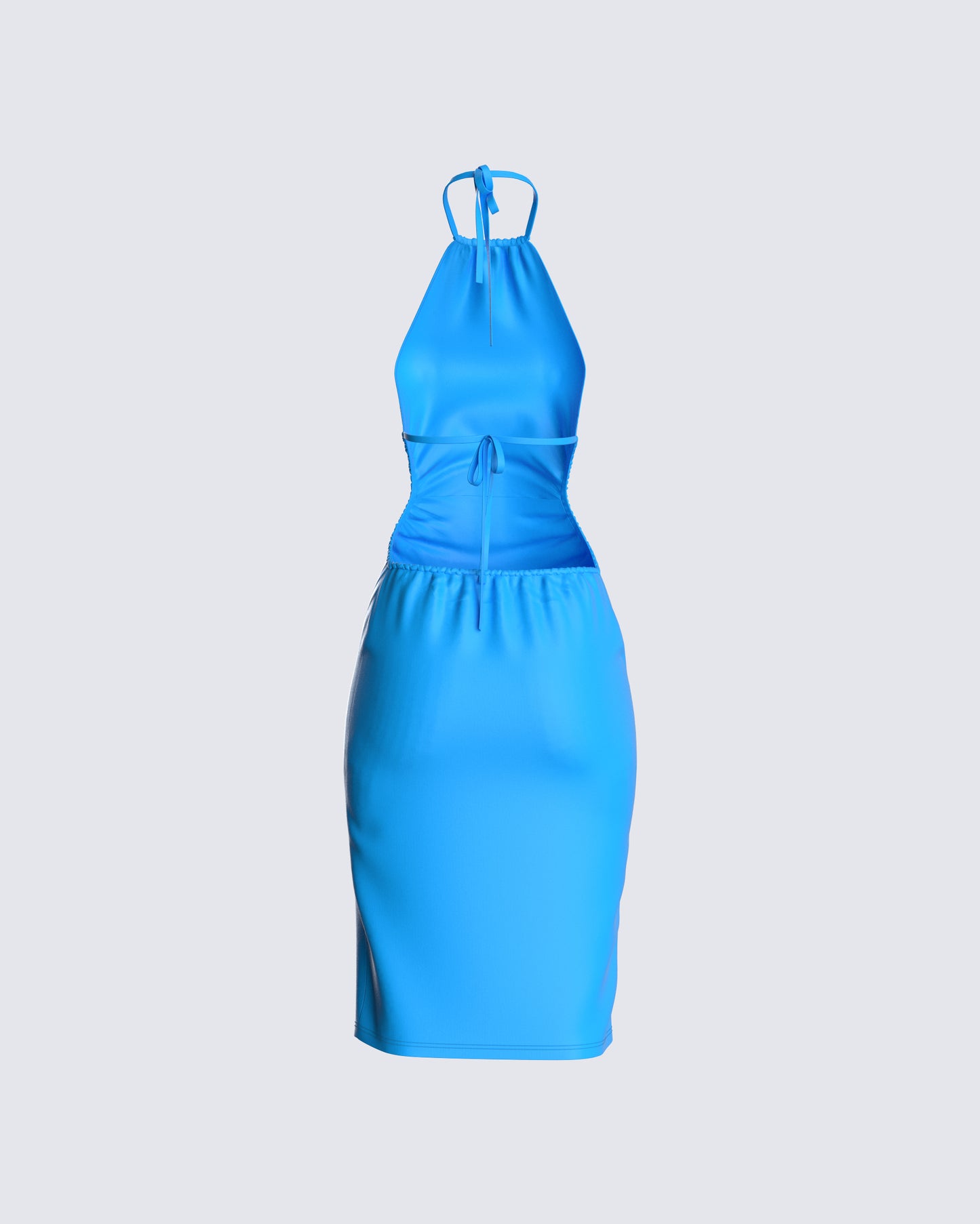 Cyrus Blue Midi Dress