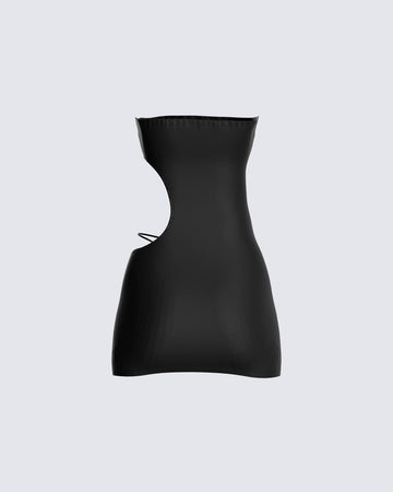 Lewis Black Cut Out Dress