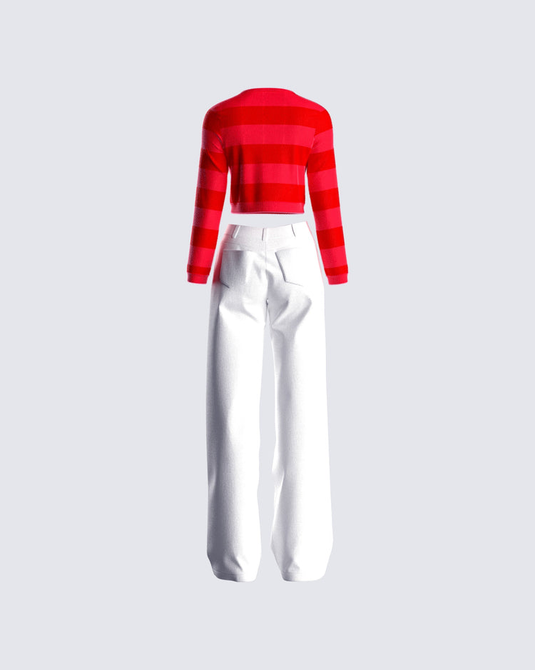 Josie Heart Sweater Set