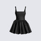 Belle Black Mini Dress