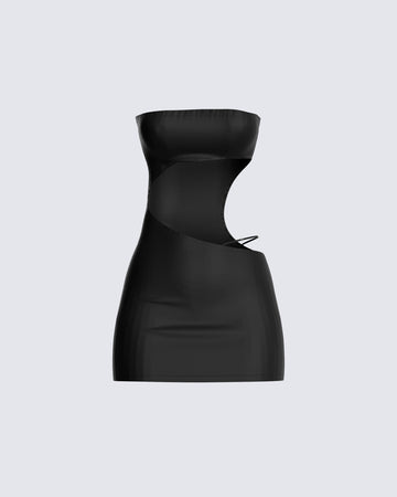 Lewis Black Cut Out Dress