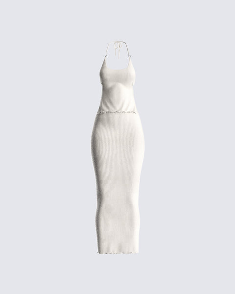 Liberty Ivory Knit Set – FINESSE