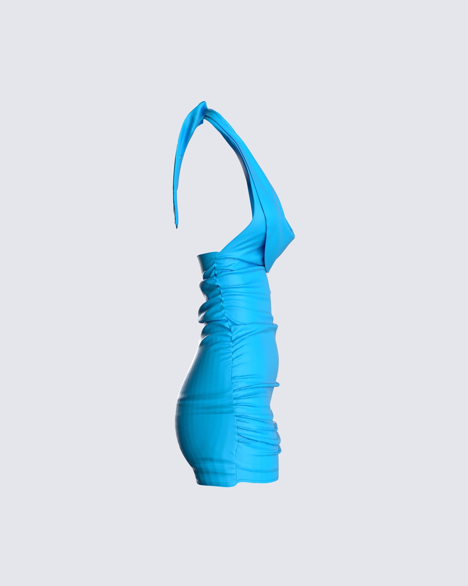 Finesse Adrian Blue Mini Dress 3X