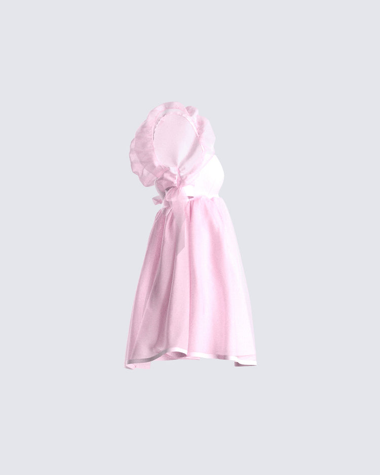 Emily Pink Mini Dress