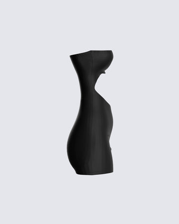 Lewis Black Cut Out Dress
