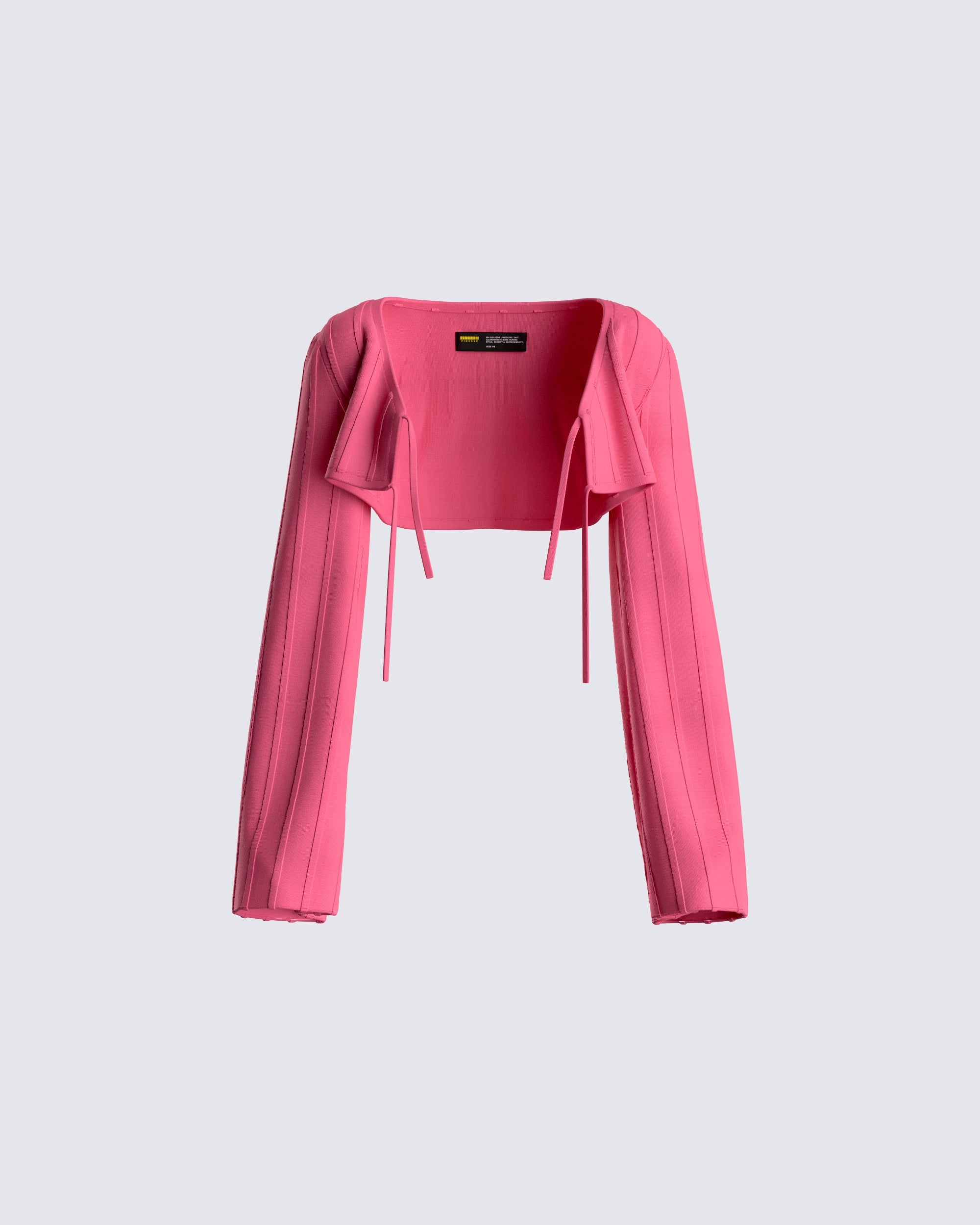 Pink pullover / fashion shrug