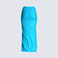 Annalise Blue Maxi Skirt