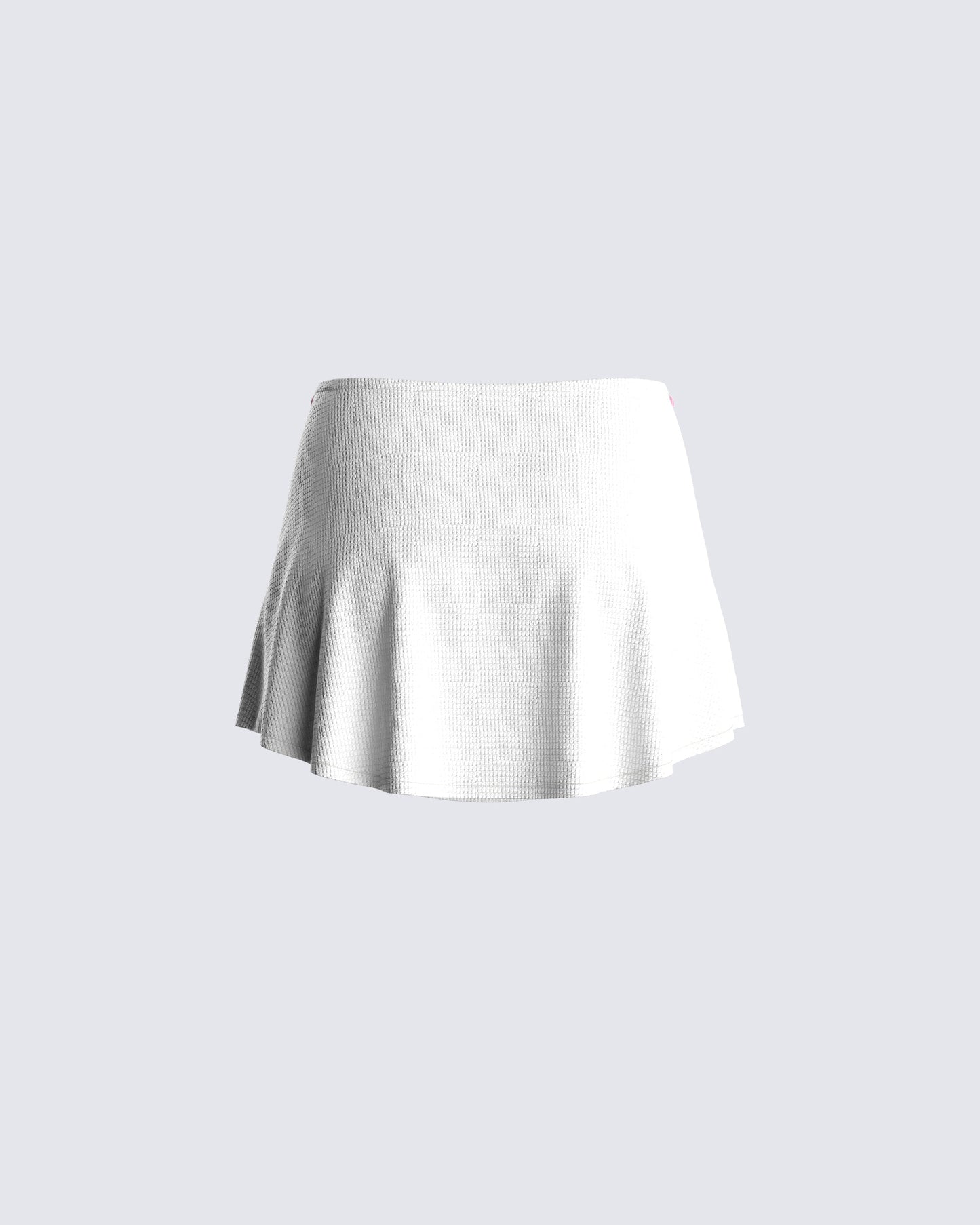 Cosette White Mini Skirt