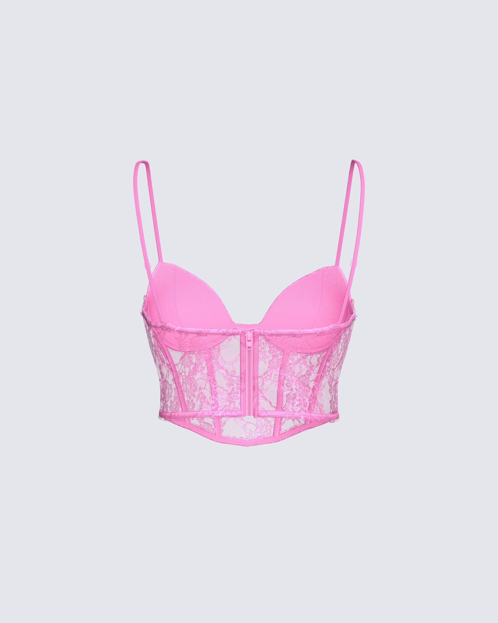 Abigail Pink Corset Top – FINESSE