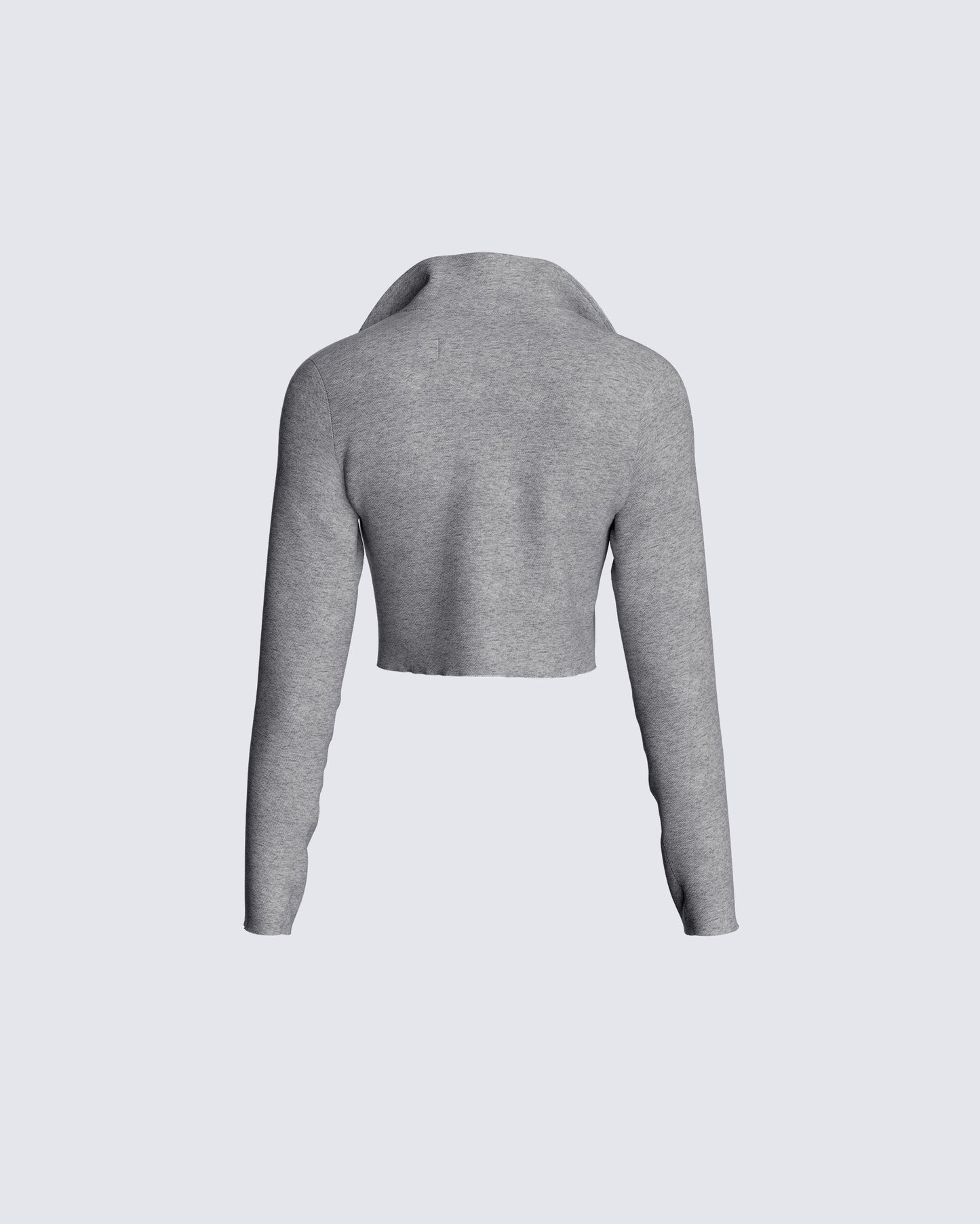Leanne Grey Sweater Top