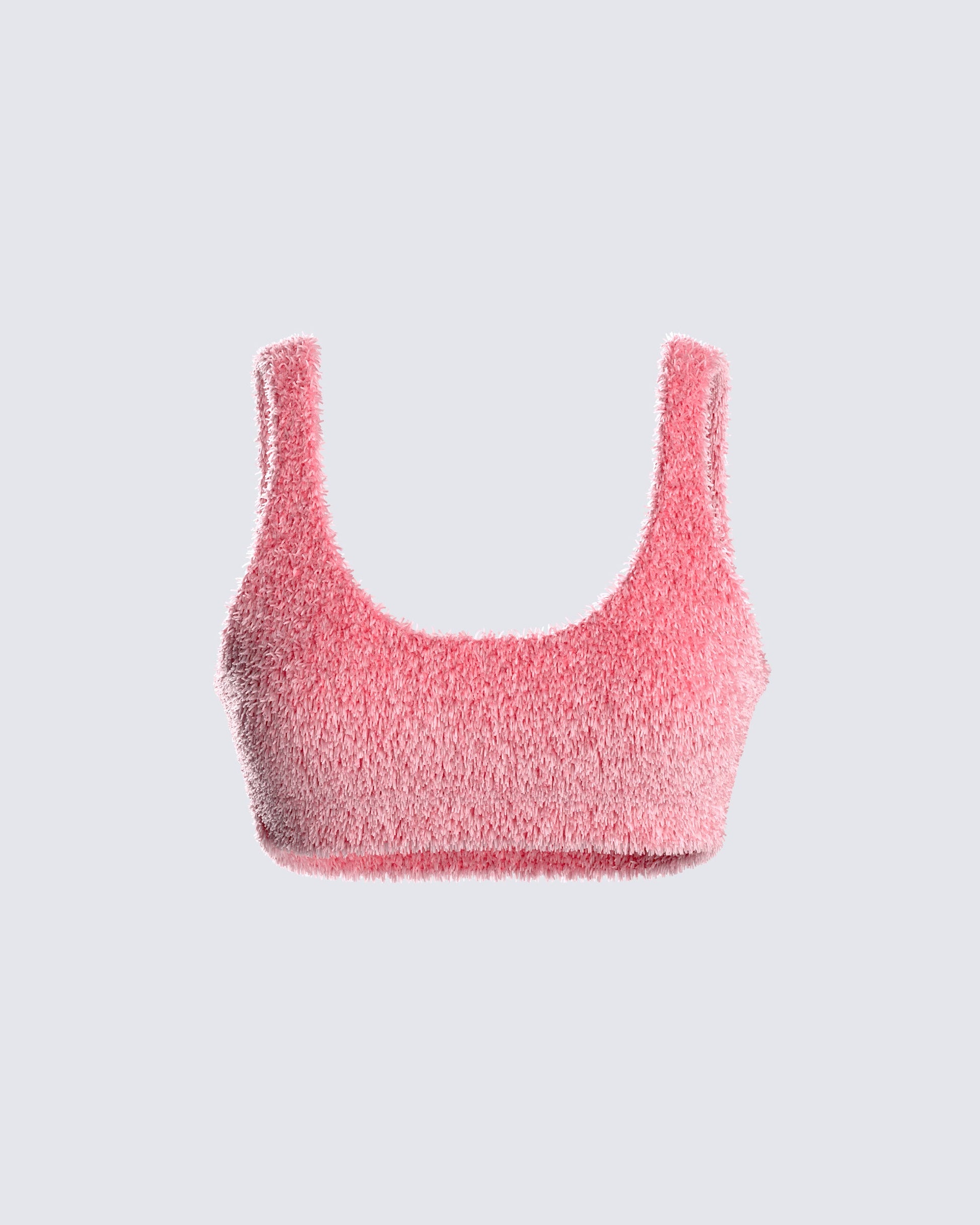 Lumi Pink Knit Bra Top – FINESSE
