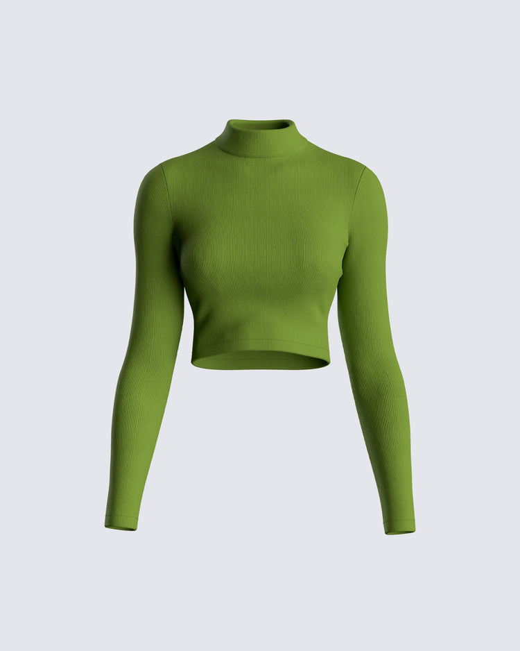 Adin Long Sleeve Crop Top