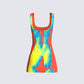 Kaya Body Print Mini Dress
