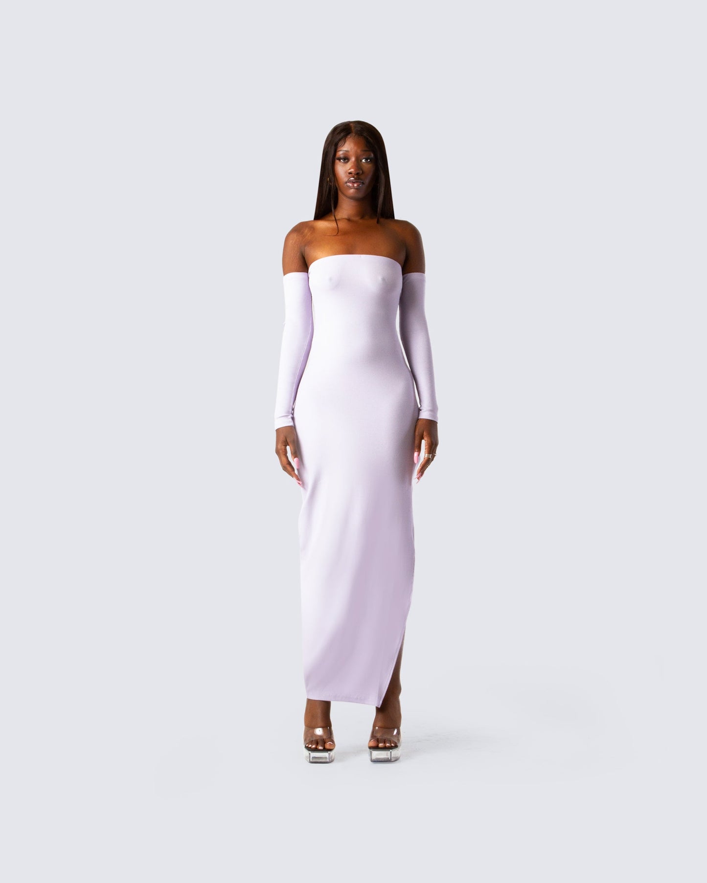 Desta Purple Maxi Dress