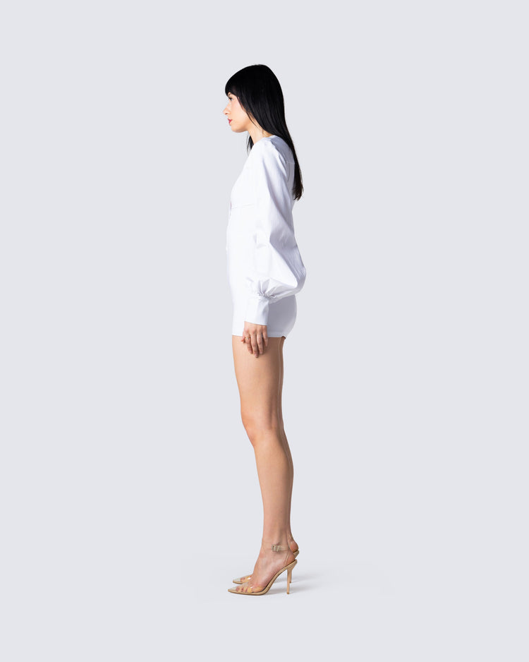 Alice White Mini Dress