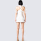 Chevis White Mini Dress