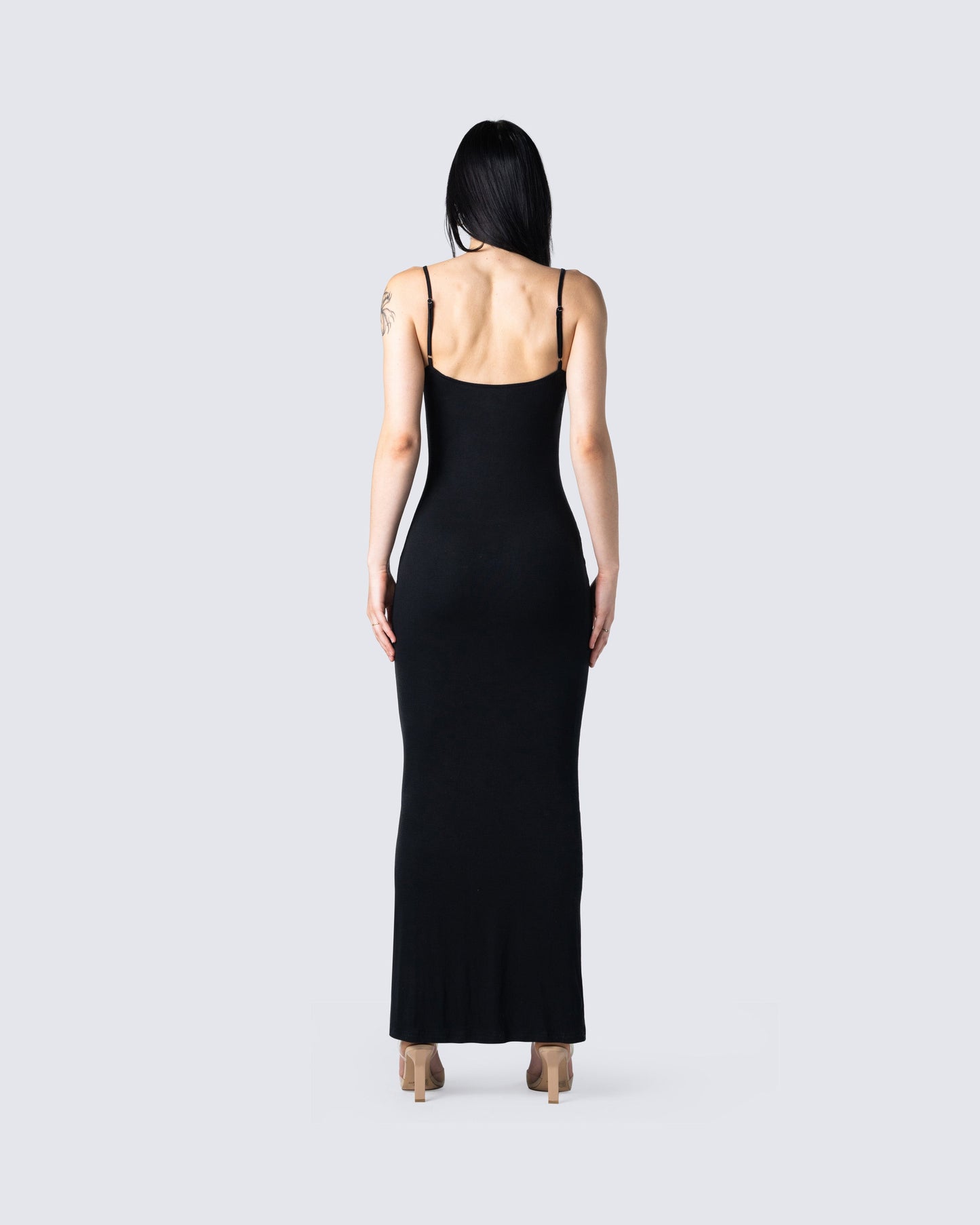 Lilibet Black Maxi Dress