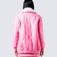 Jenna Pink Quilted Jacket