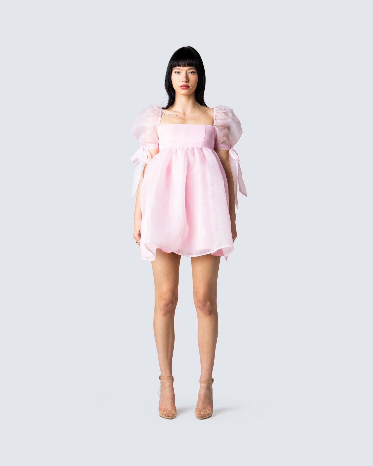 emily pink dress Emily Pink Floral Midi Dress - Women's Dresses Online