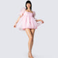 Emily Pink Mini Dress