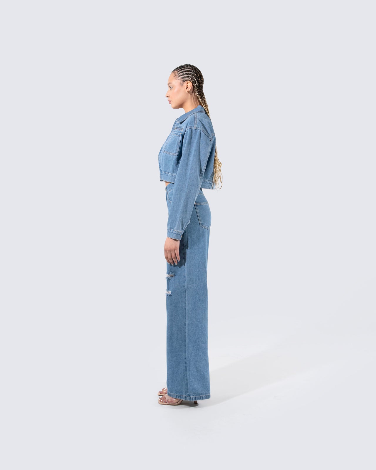 AMELIA DENIM SET main image 0