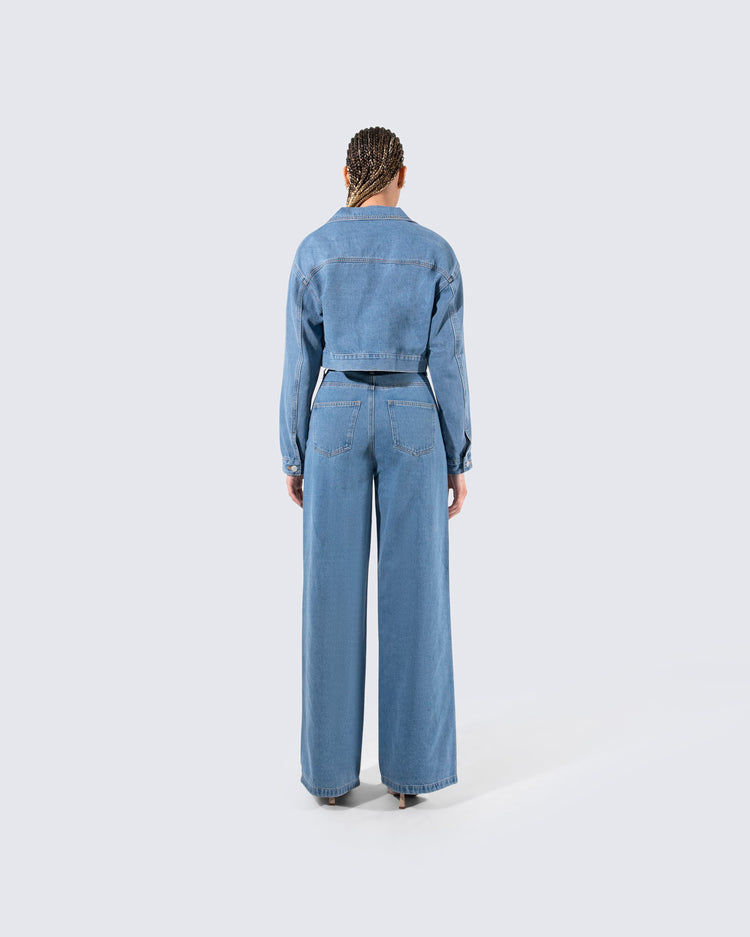 Amelia Denim Set