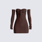 Emsley Brown Tie Mini Dress