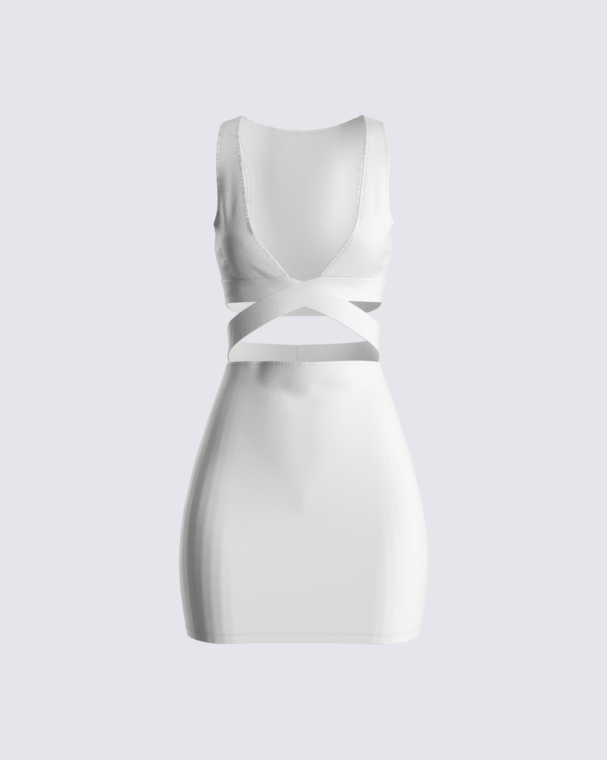 White Mini Dress White Mini Dress