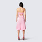Chrishell Satin Cut Out Midi Dress