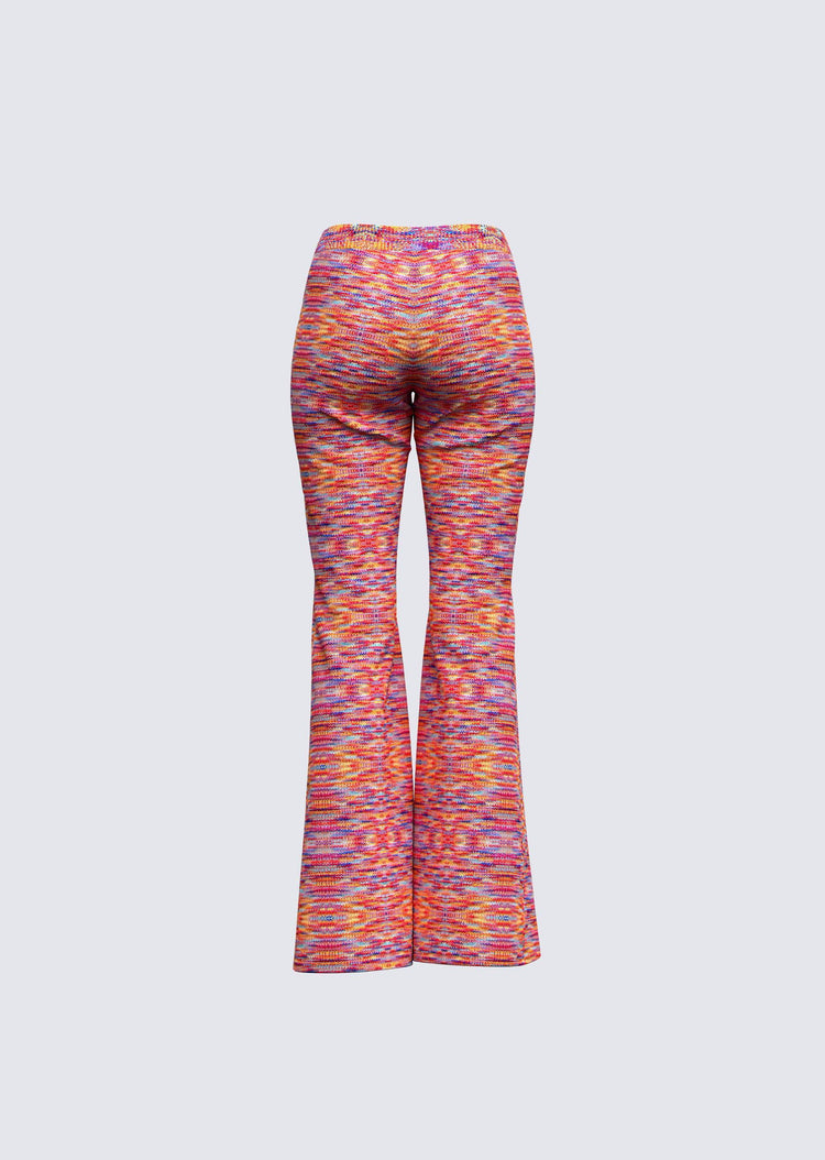 Cara Rainbow Knit Pants
