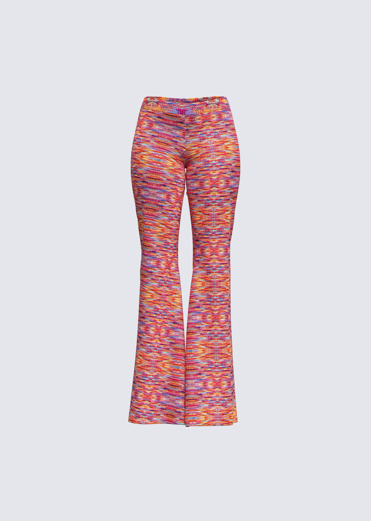Cara Rainbow Knit Pants