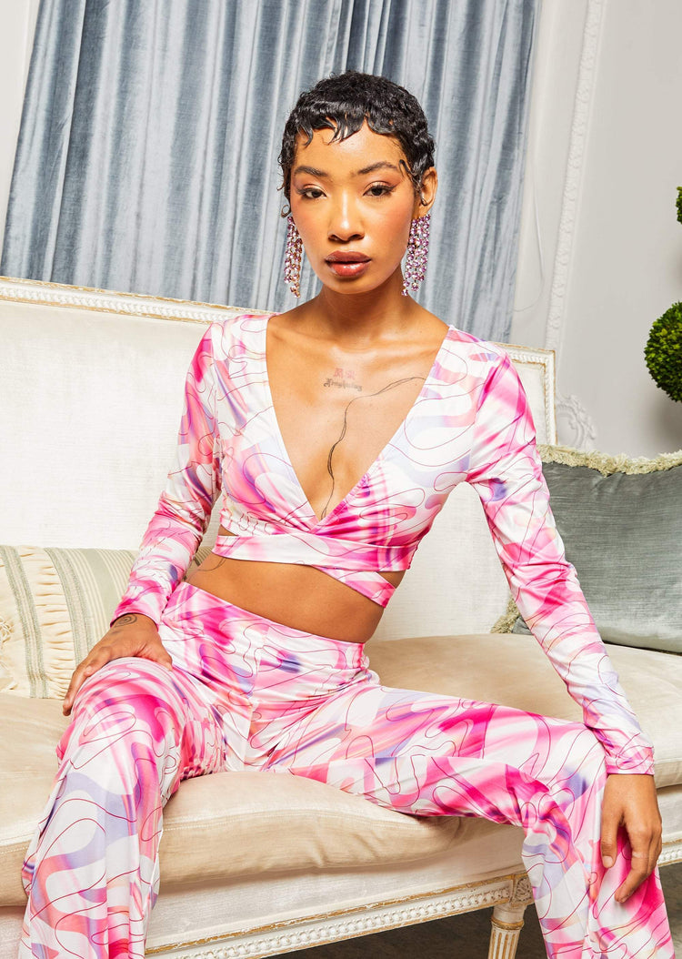 Ellie Wrap Top