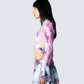 Kadence Tie Dye Print Shrug