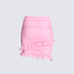 Peyton Pink Mini Skirt