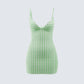 Dori Green Mini Dress
