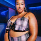 Angel Plaid Crop Top