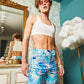 Zenya Swirl Print Pant