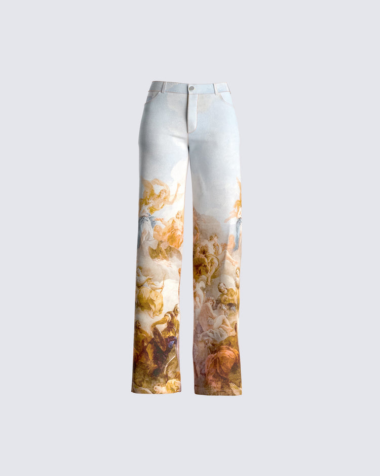 Tate Renaissance Print Pant