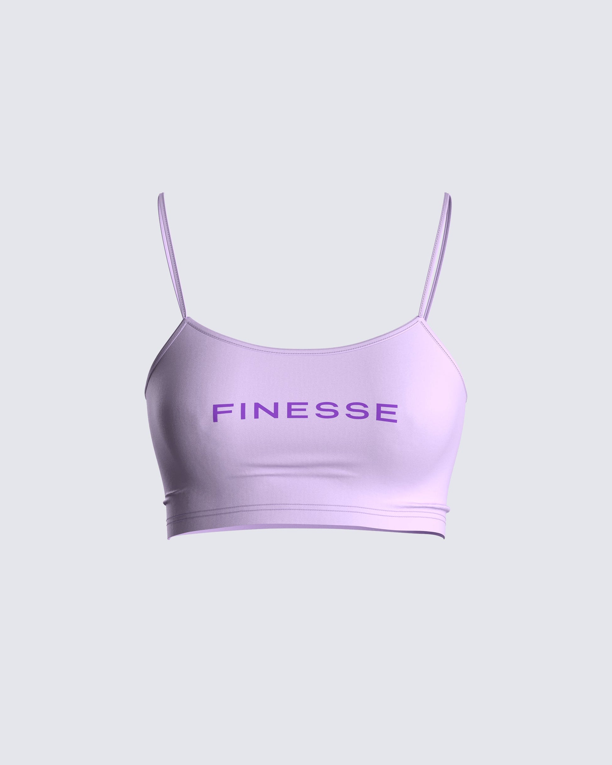 Sydney Lilac Logo Cami – FINESSE