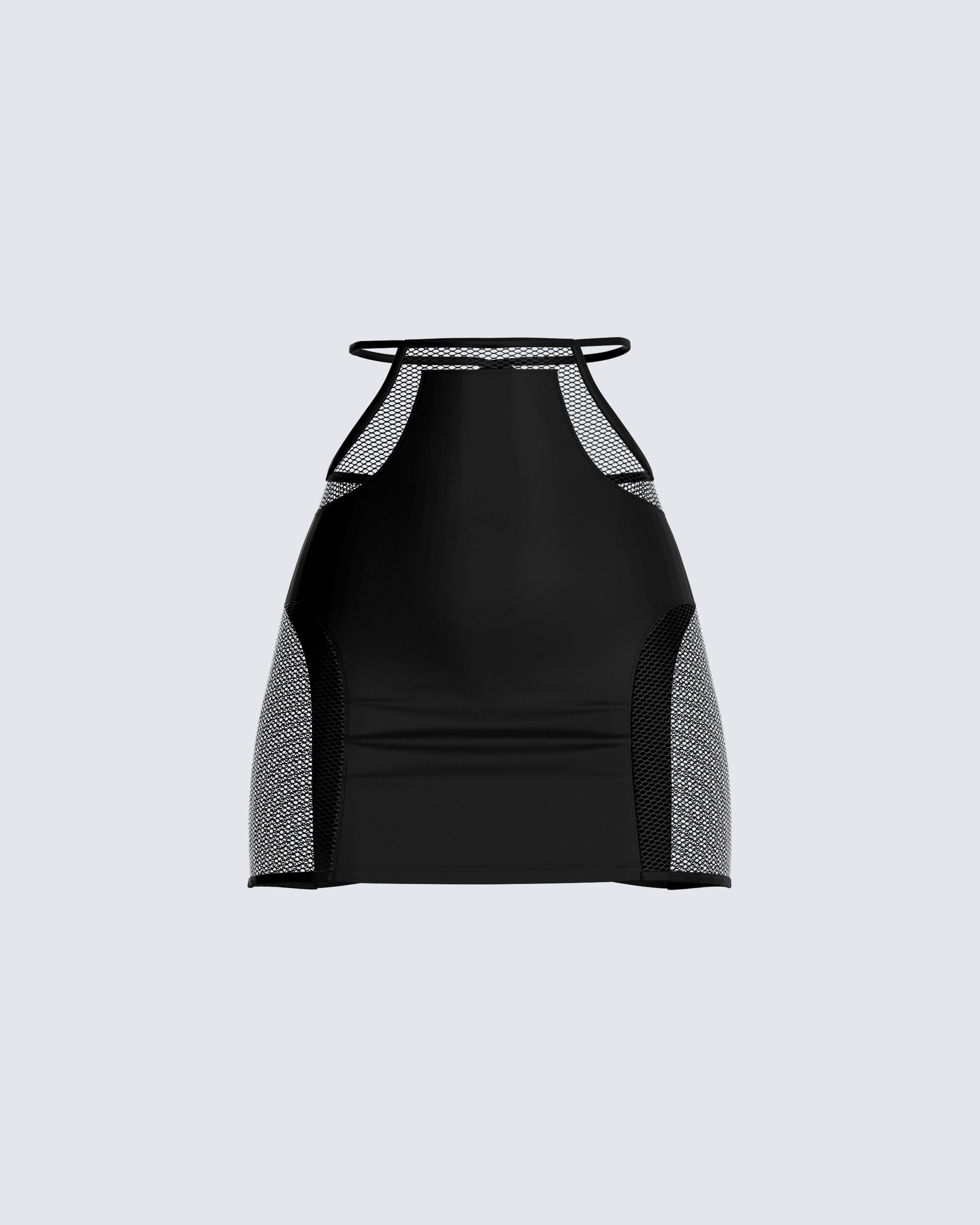 Silas Black Mini Skirt – FINESSE