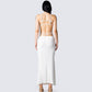 Pauline White Maxi Dress