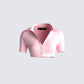 Seraphina Pink Collared Shirt