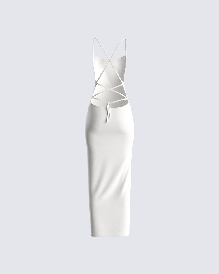 Ryker White Maxi Dress
