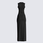 Simone Black Cut Out Dress