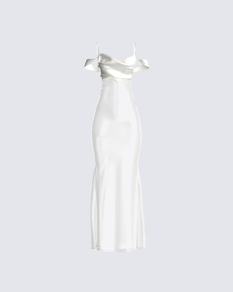 Sloane Ivory Maxi Dress
