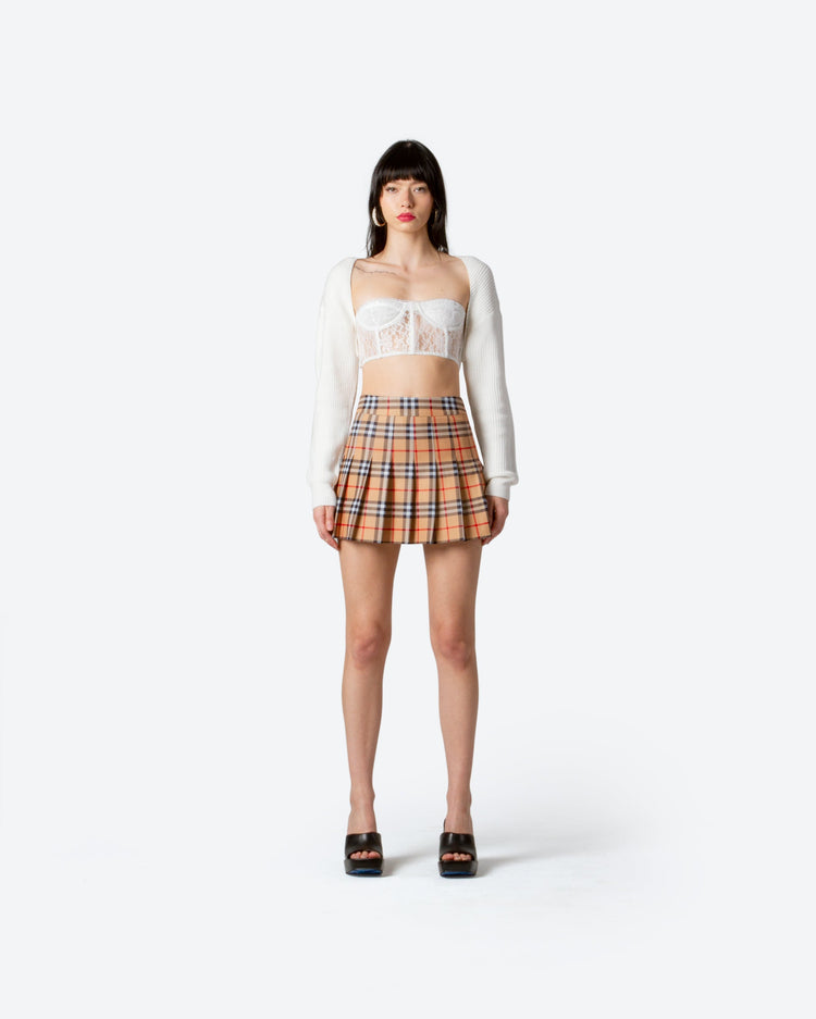 Penny Plaid Mini Skirt