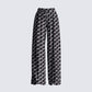 Joy Logo Print High Waist Pant