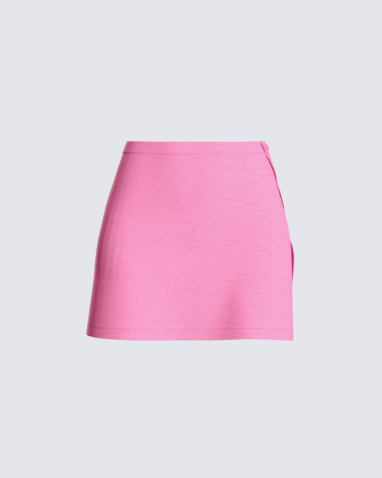 Staci High Slit Skirt